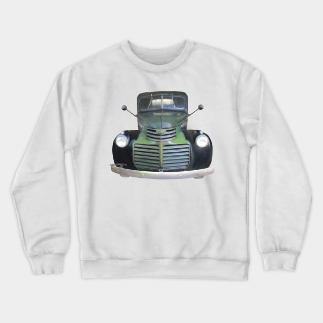 Antique 1947 GMC Truck Crewneck Sweatshirt by Roly Poly Roundabout